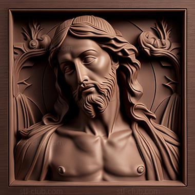 3D model st jesus (STL)